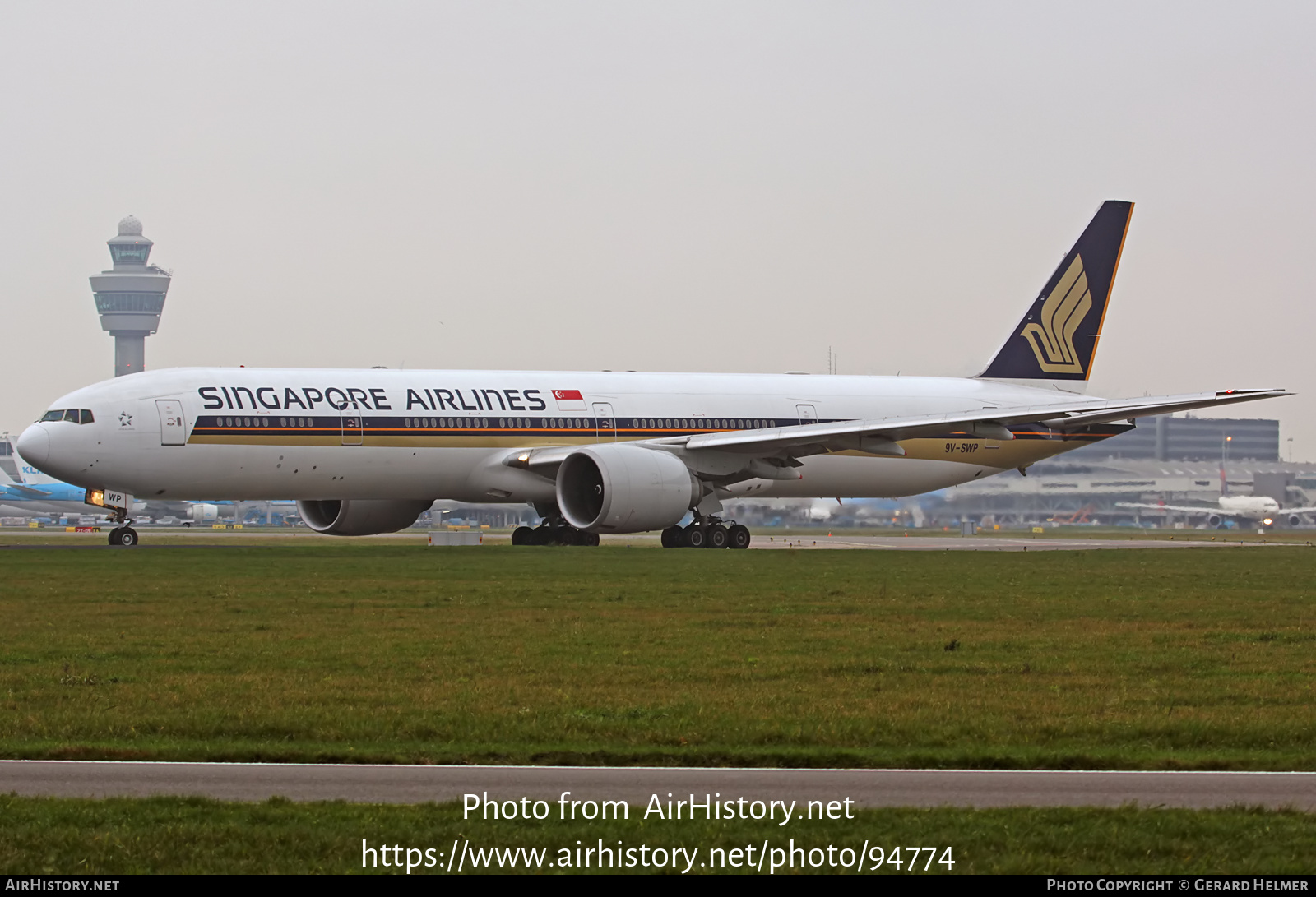 Aircraft Photo of 9V-SWP | Boeing 777-312/ER | Singapore Airlines | AirHistory.net #94774