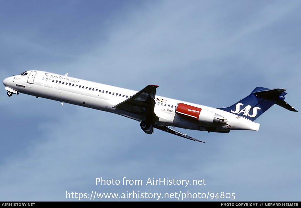 Aircraft Photo of LN-RMP | McDonnell Douglas MD-87 (DC-9-87) | Scandinavian Airlines - SAS | AirHistory.net #94805