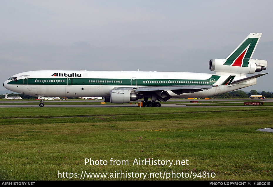 Aircraft Photo of I-DUPD | McDonnell Douglas MD-11 | Alitalia | AirHistory.net #94810