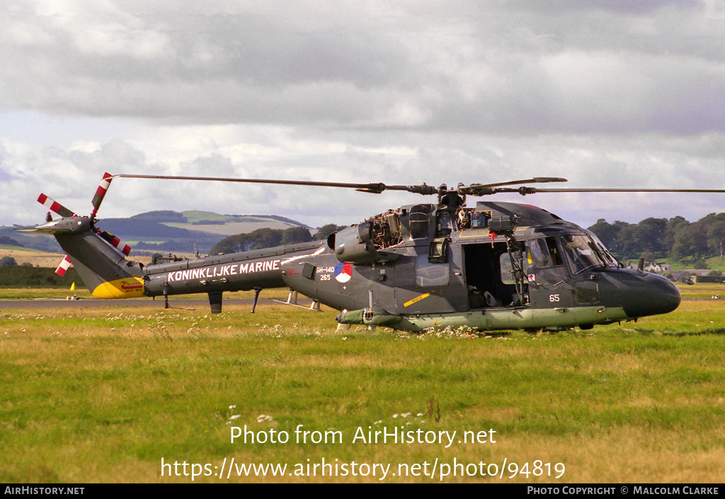 Aircraft Photo of 265 | Westland SH-14D Lynx (WG-13) | Netherlands - Navy | AirHistory.net #94819