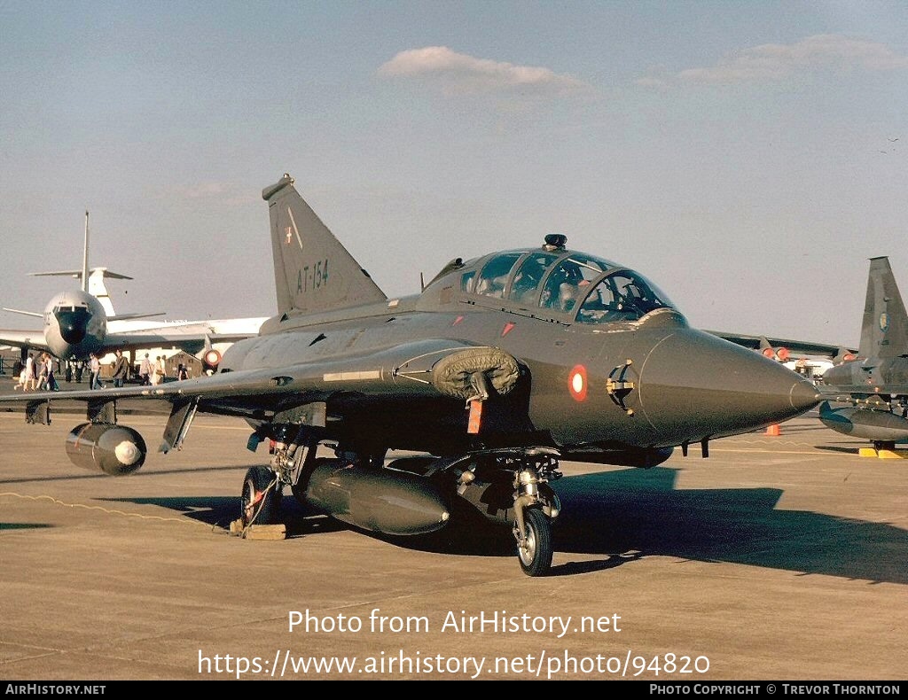 Aircraft Photo of AT-154 | Saab TF-35 Draken | Denmark - Air Force | AirHistory.net #94820