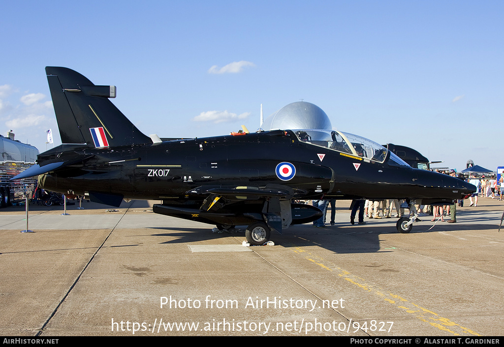 Aircraft Photo of ZK017 | BAE Systems Hawk T2 | UK - Air Force | AirHistory.net #94827