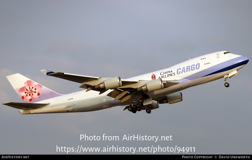 Aircraft Photo of B-18708 | Boeing 747-409F/SCD | China Airlines Cargo | AirHistory.net #94911