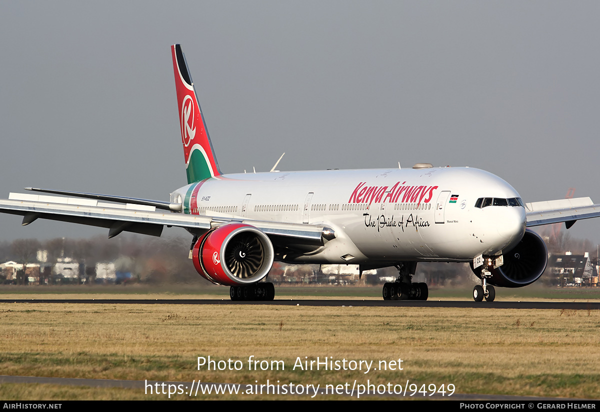 Aircraft Photo of 5Y-KZZ | Boeing 777-36N/ER | Kenya Airways | AirHistory.net #94949