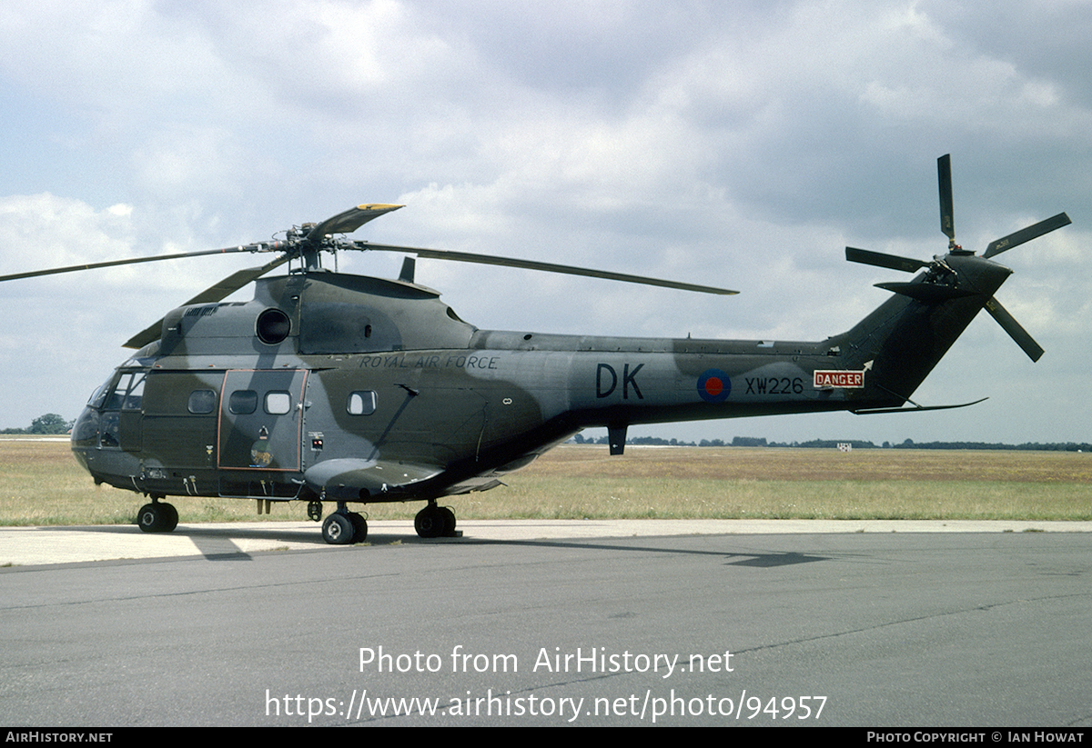 Aircraft Photo of XW226 | Aerospatiale SA-330E Puma HC1 | UK - Air Force | AirHistory.net #94957