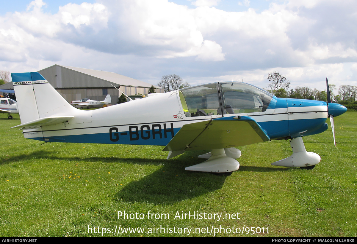 Aircraft Photo of G-BGRH | Robin DR-400-108 Dauphin 2+2 | AirHistory.net #95011