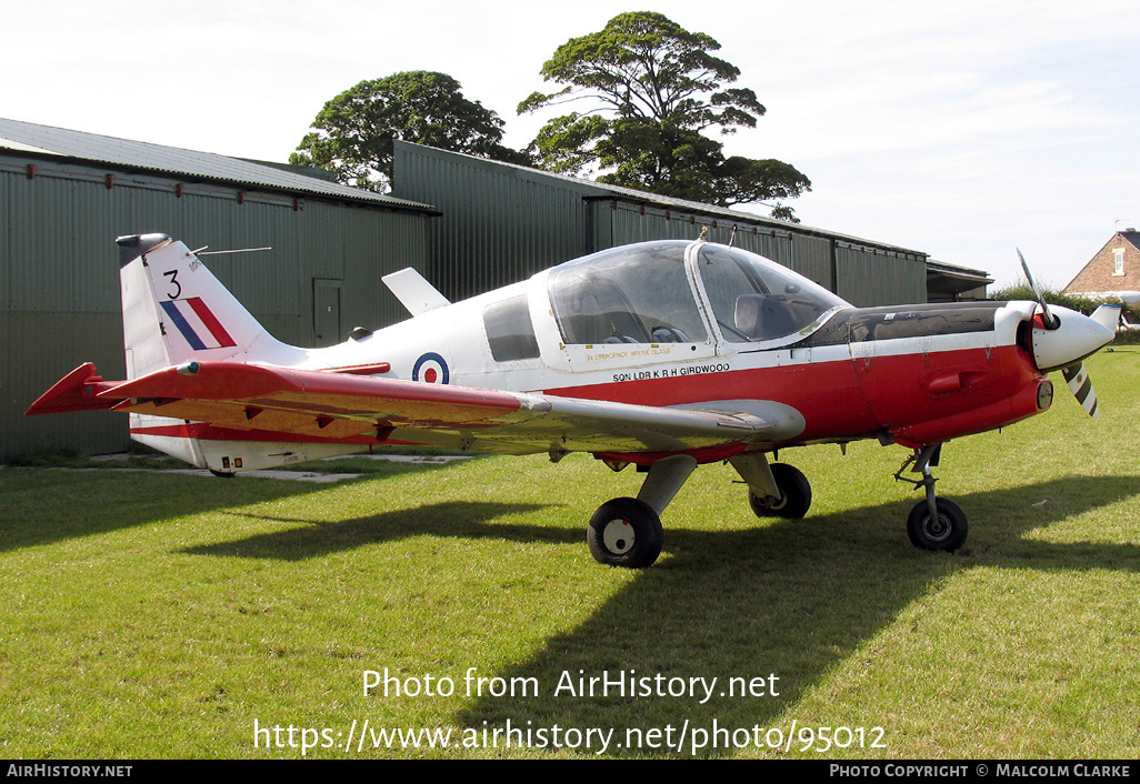 Aircraft Photo of G-CBBT / XX695 | Scottish Aviation Bulldog T1 | UK - Air Force | AirHistory.net #95012