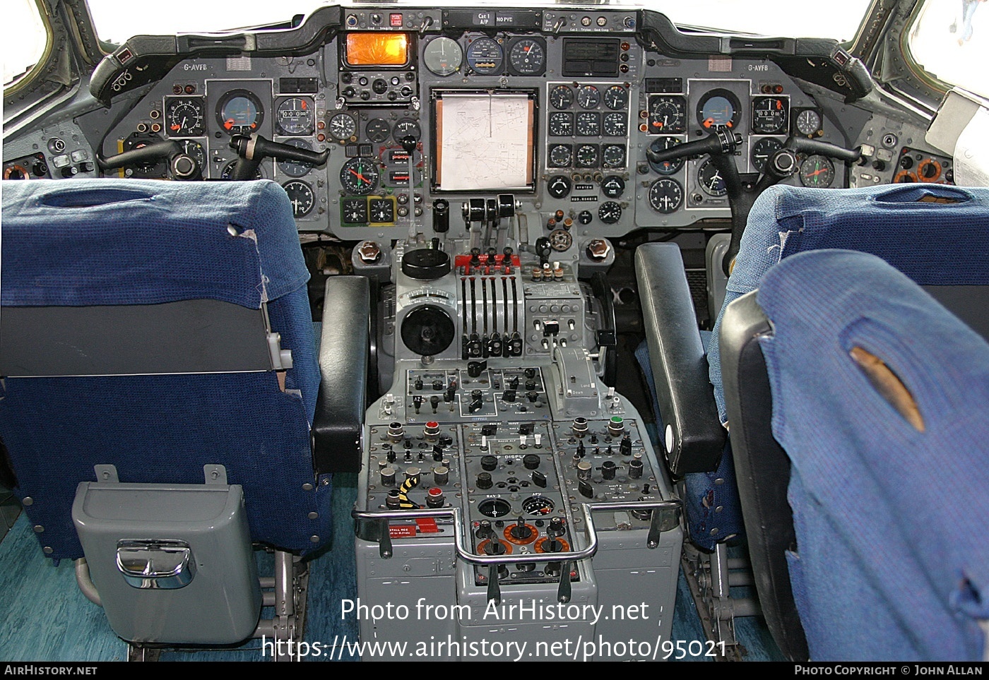 Aircraft Photo of G-AVFB | Hawker Siddeley HS-121 Trident 2E | BEA - British European Airways | AirHistory.net #95021