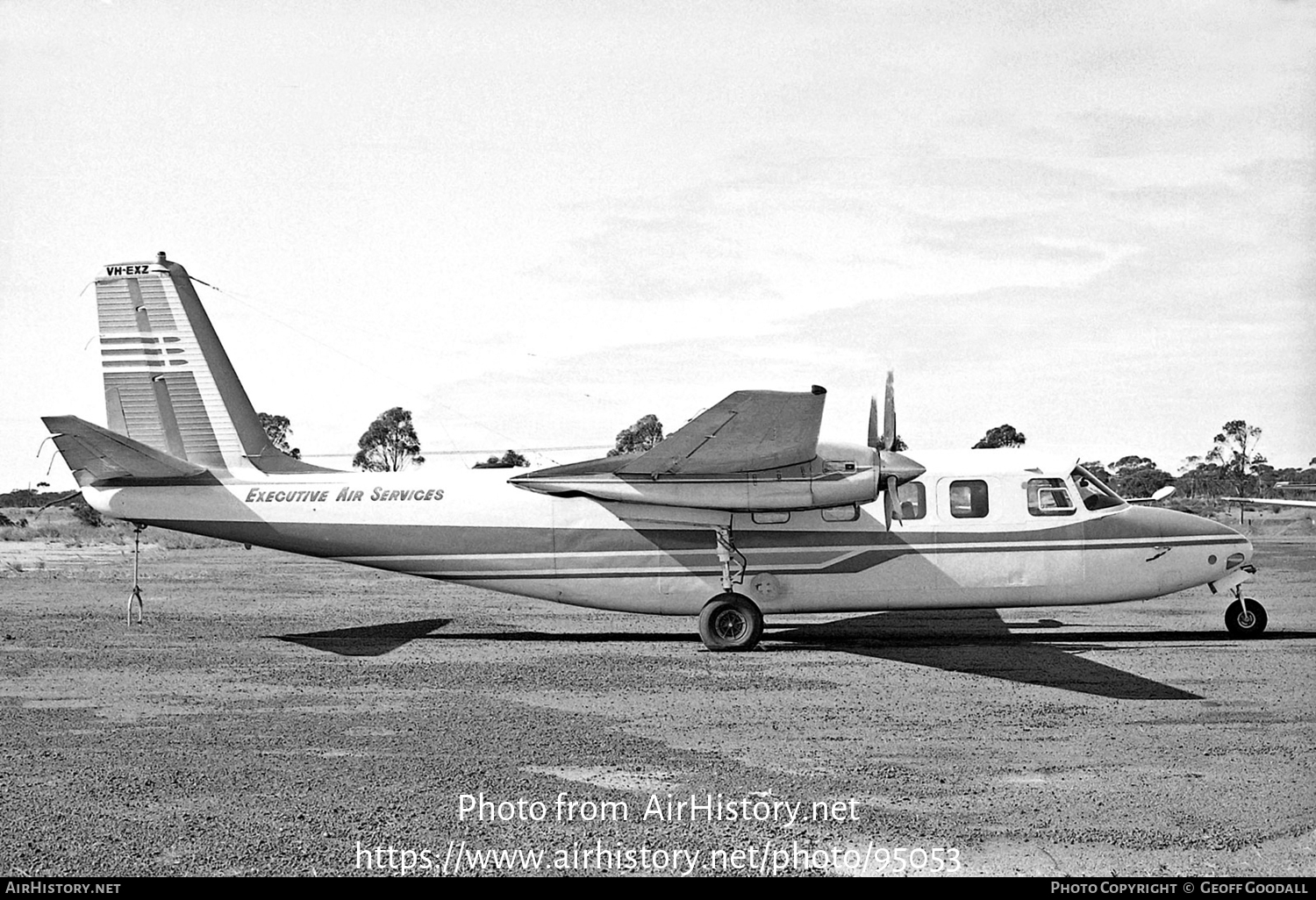 Aircraft Photo of VH-EXZ | Aero Commander 680FL Grand Commander | Executive Air Services | AirHistory.net #95053