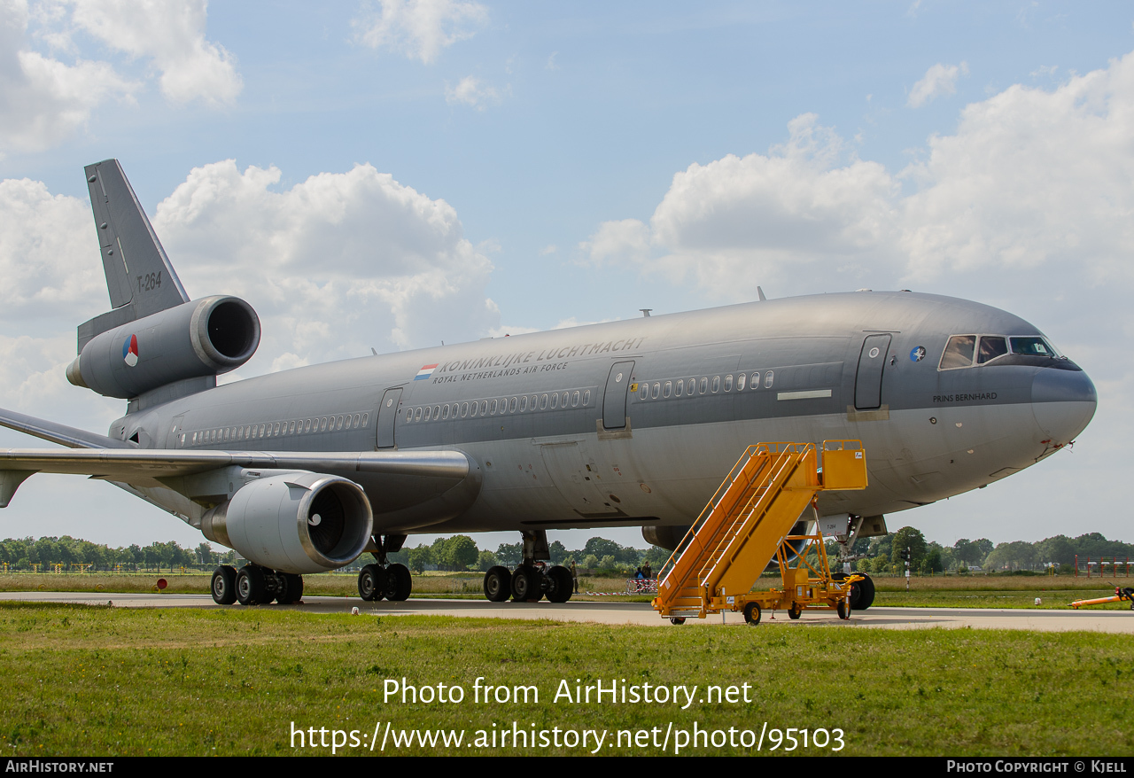 Aircraft Photo of T-264 | McDonnell Douglas KDC-10-30CF | Netherlands - Air Force | AirHistory.net #95103