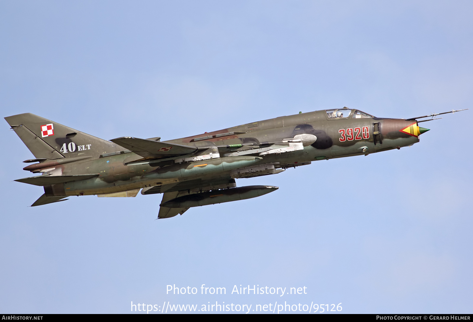 Aircraft Photo of 3920 | Sukhoi Su-22M4 | Poland - Air Force | AirHistory.net #95126