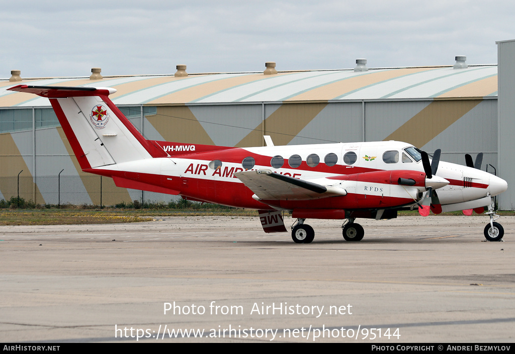 Aircraft Photo of VH-MWQ | Beech B200 Super King Air | Royal Flying Doctor Service - RFDS | AirHistory.net #95144