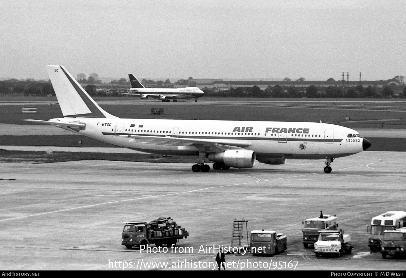 Aircraft Photo of F-BVGC | Airbus A300B2-1C | Air France | AirHistory.net #95167