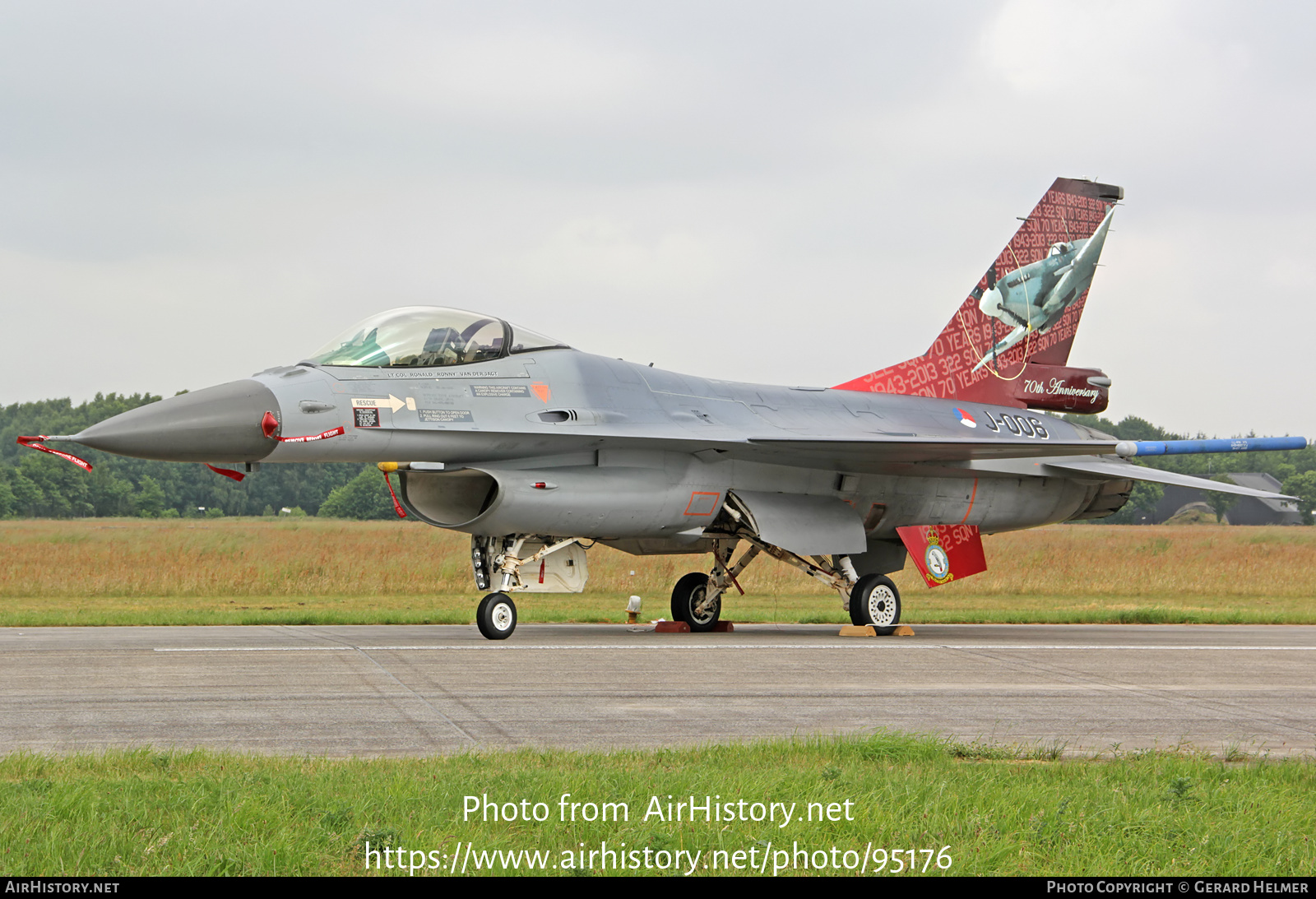 Aircraft Photo of J-006 | Lockheed F-16AM Fighting Falcon | Netherlands - Air Force | AirHistory.net #95176