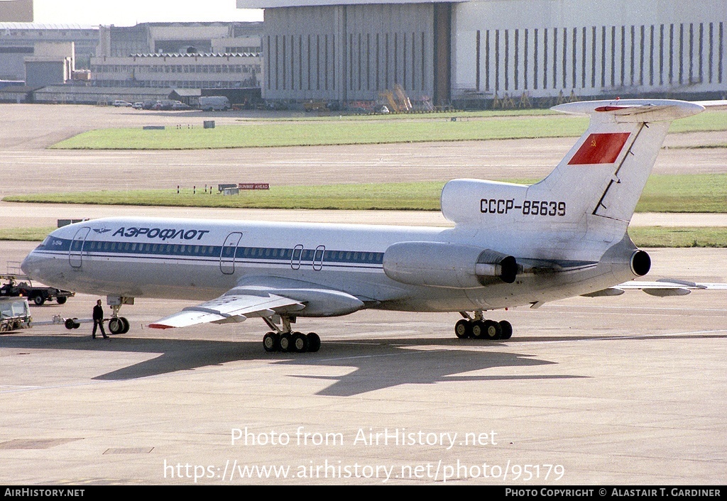 Aircraft Photo of CCCP-85639 | Tupolev Tu-154M | Aeroflot | AirHistory.net #95179