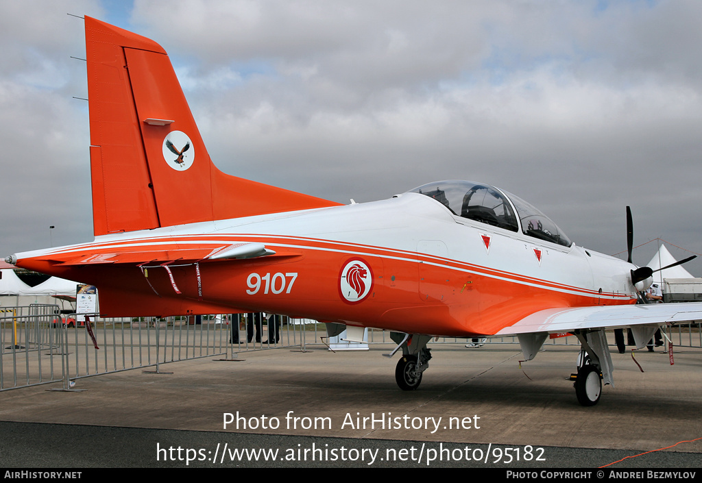 Aircraft Photo of 9107 | Pilatus PC-21 | Singapore - Air Force | AirHistory.net #95182