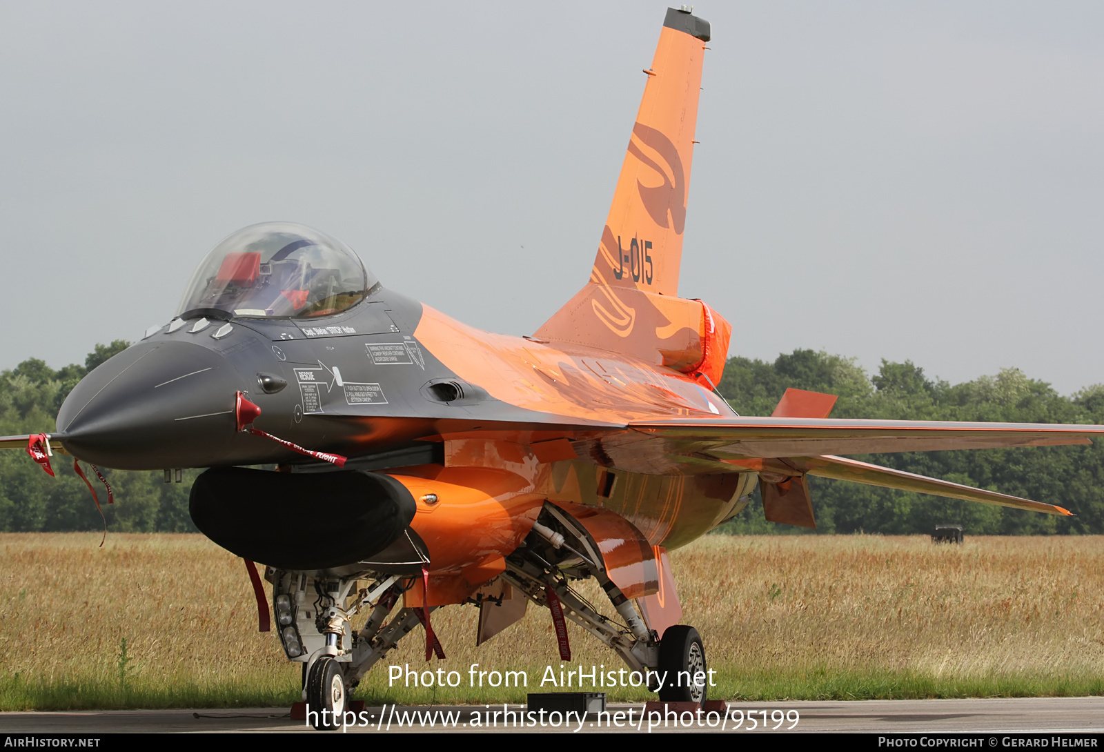 Aircraft Photo of J-015 | General Dynamics F-16AM Fighting Falcon | Netherlands - Air Force | AirHistory.net #95199