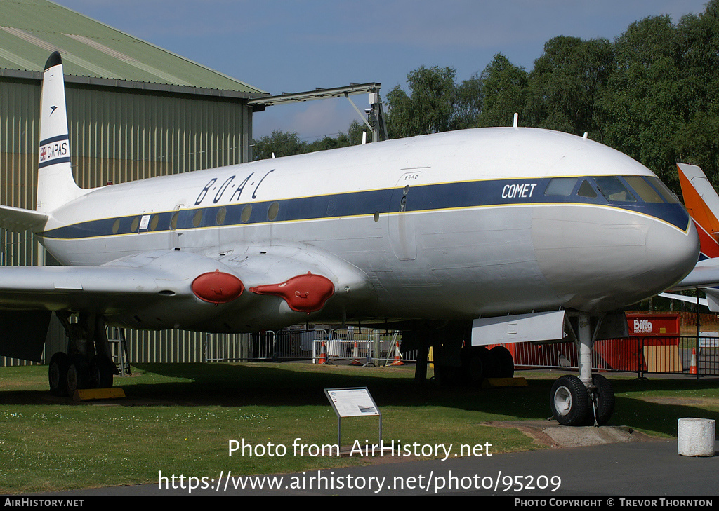 Aircraft Photo of G-APAS | De Havilland D.H. 106 Comet 1XB | BOAC - British Overseas Airways Corporation | AirHistory.net #95209