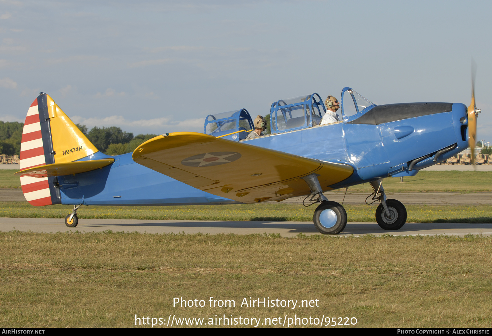 Aircraft Photo of N9474H | Fairchild PT-26A Cornell (M-62A-3) | USA - Army | AirHistory.net #95220