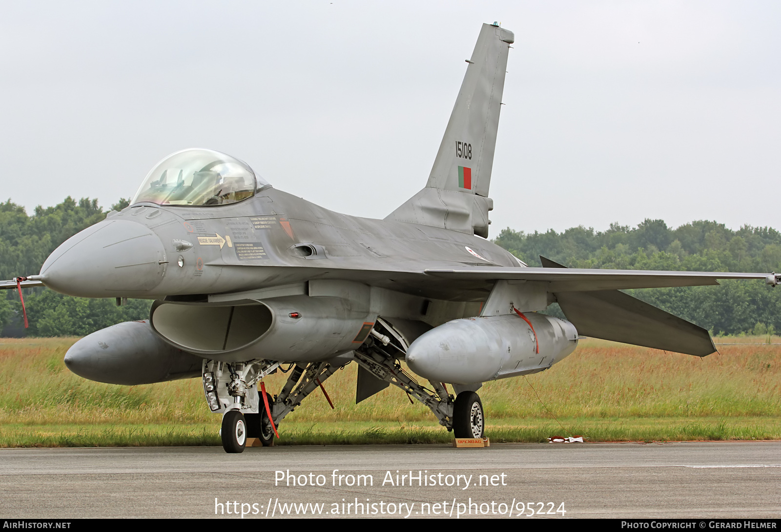 Aircraft Photo of 15108 | Lockheed F-16A Fighting Falcon | Portugal - Air Force | AirHistory.net #95224