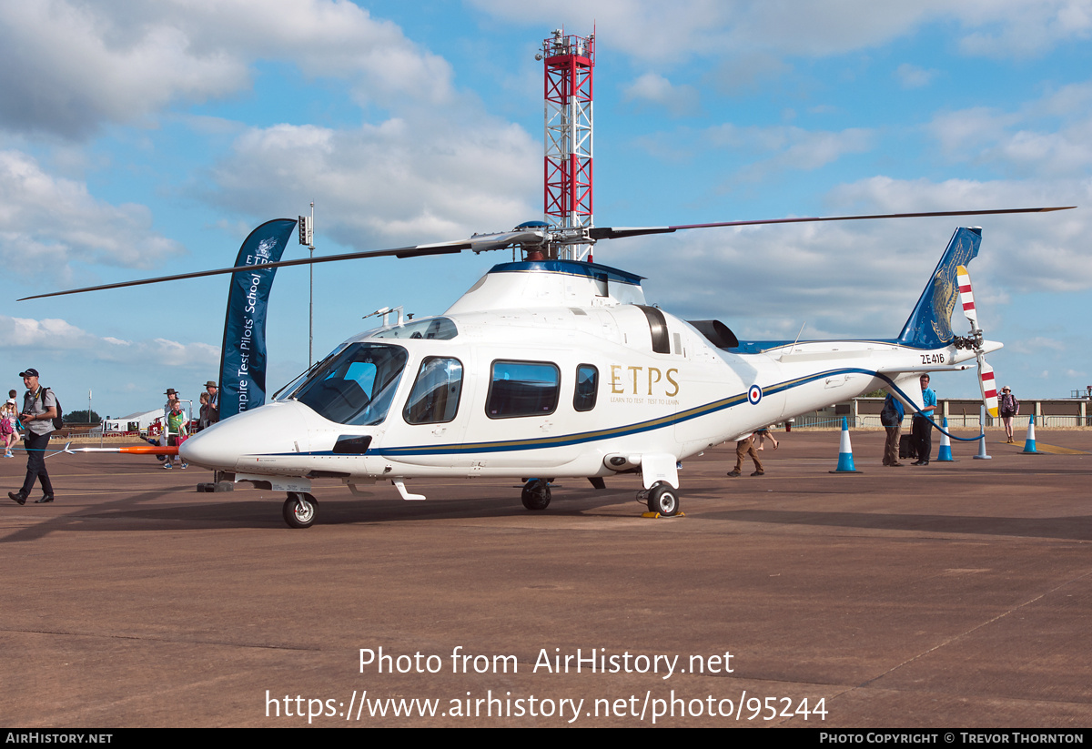 Aircraft Photo of ZE416 | Agusta A-109E Power Elite | UK - Air Force | AirHistory.net #95244