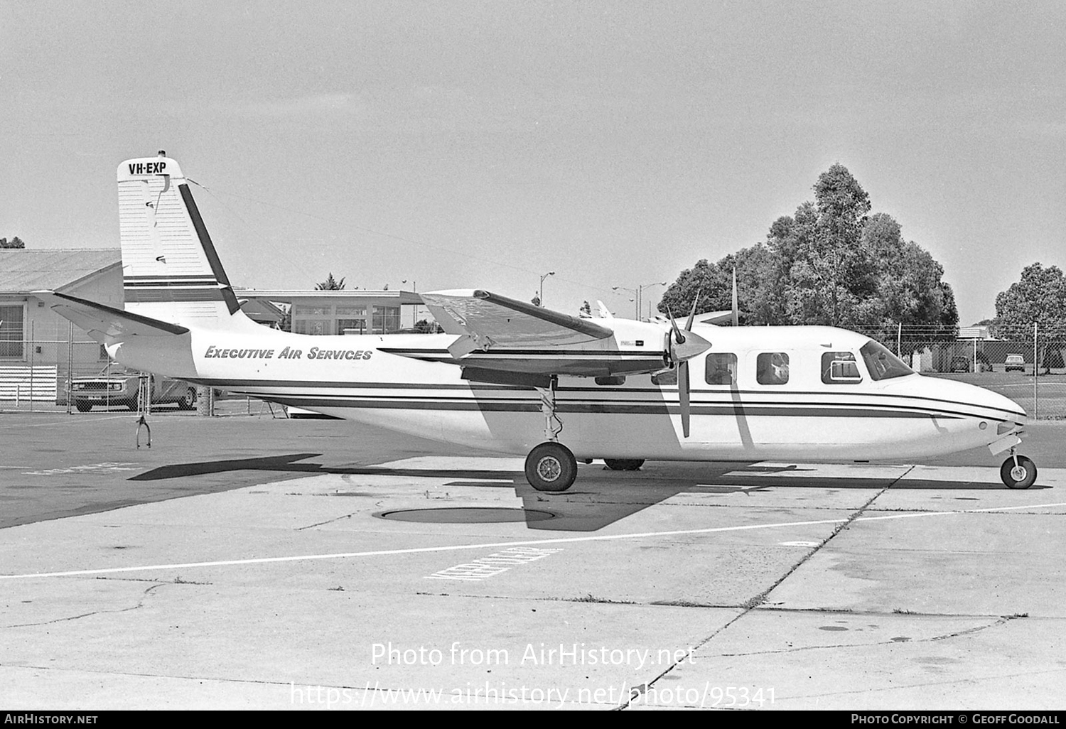 Aircraft Photo of VH-EXP | Aero Commander 680FL Grand Commander | Executive Air Services | AirHistory.net #95341