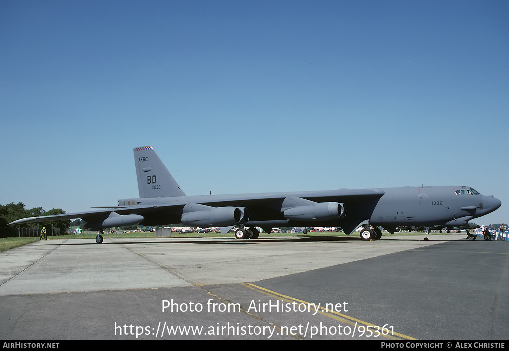 Aircraft Photo of 61-0032 / AF61-032 | Boeing B-52H Stratofortress | USA - Air Force | AirHistory.net #95361