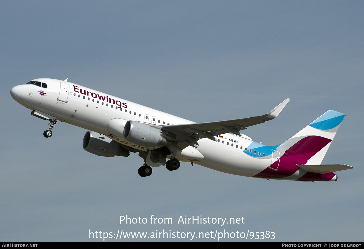 Aircraft Photo of D-AEWF | Airbus A320-214 | Eurowings | AirHistory.net #95383