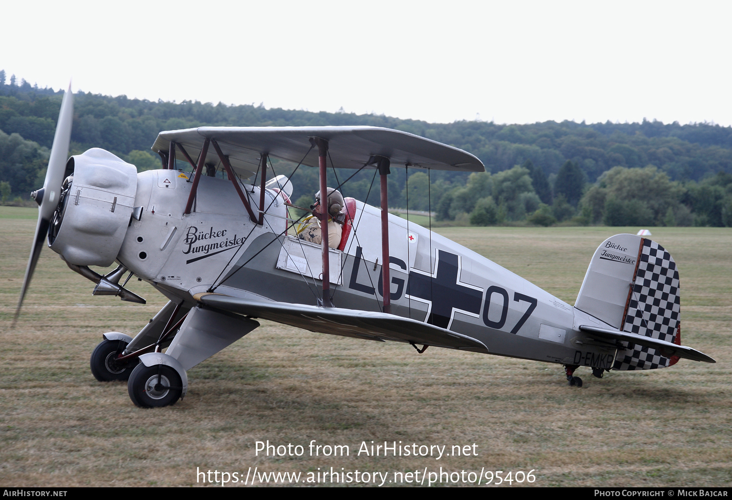 Aircraft Photo of D-EMKP | Bücker Bü 133C Jungmeister | Germany - Air Force | AirHistory.net #95406