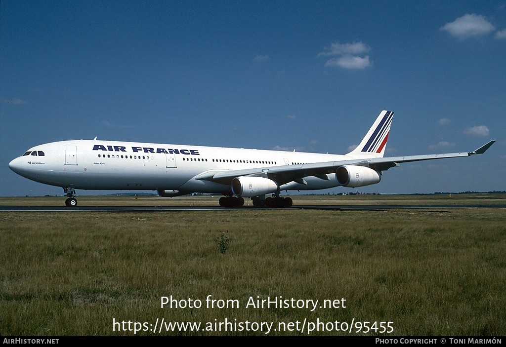 Aircraft Photo of F-GNIF | Airbus A340-313 | Air France | AirHistory.net #95455