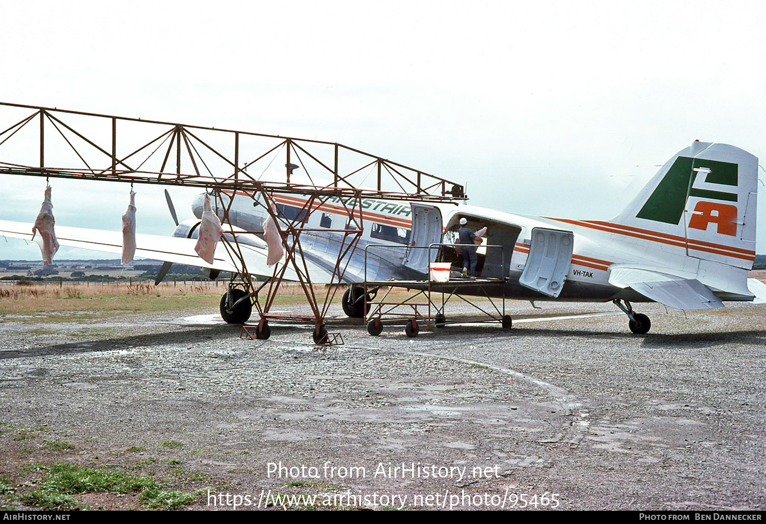 Aircraft Photo of VH-TAK | Douglas DC-3(C) | Forrestair | AirHistory.net #95465