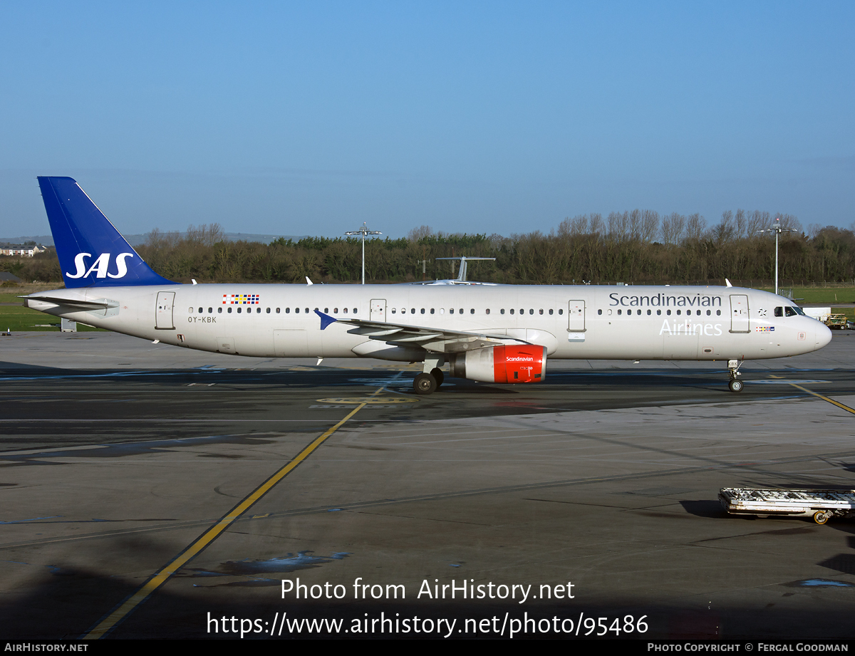 Aircraft Photo of OY-KBK | Airbus A321-232 | Scandinavian Airlines - SAS | AirHistory.net #95486