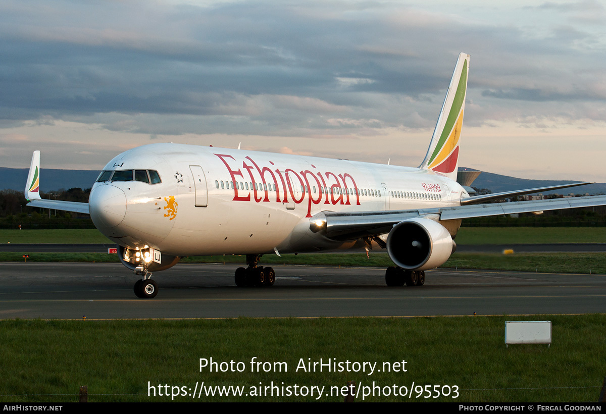 Aircraft Photo of ET-ALJ | Boeing 767-360/ER | Ethiopian Airlines | AirHistory.net #95503