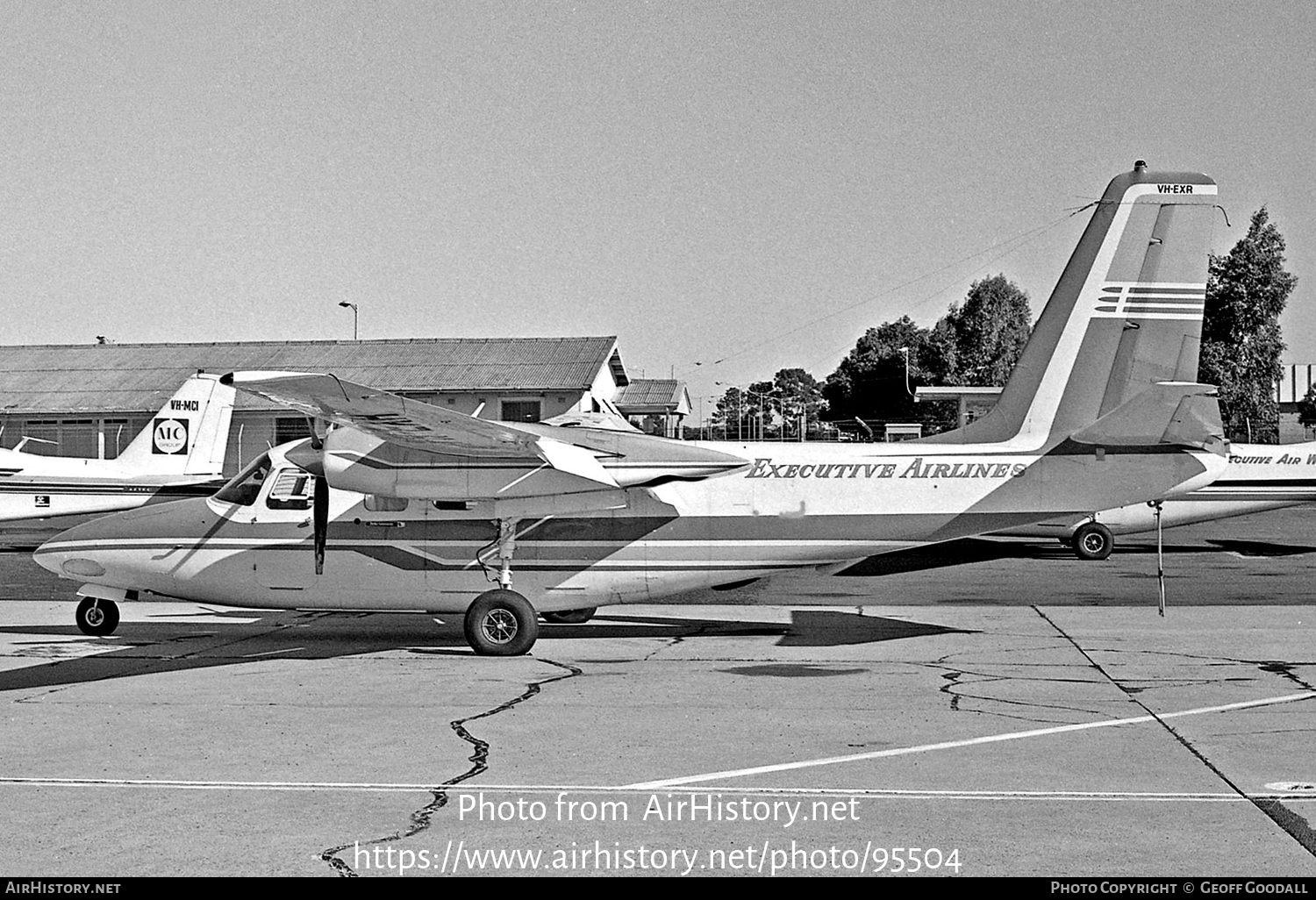 Aircraft Photo of VH-EXR | Aero Commander 500S Shrike Commander | Executive Airlines | AirHistory.net #95504