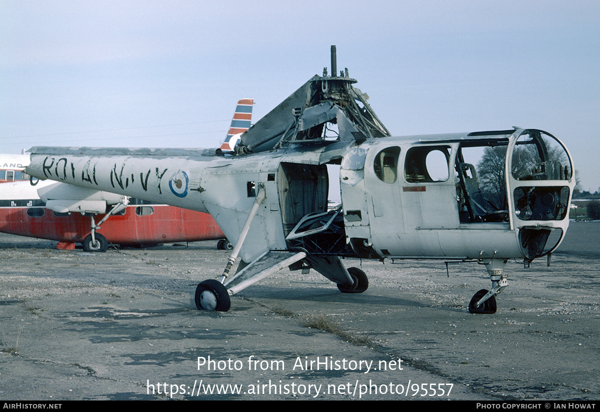 Aircraft Photo of WP503 | Westland WS-51 Dragonfly HR3 | UK - Navy | AirHistory.net #95557