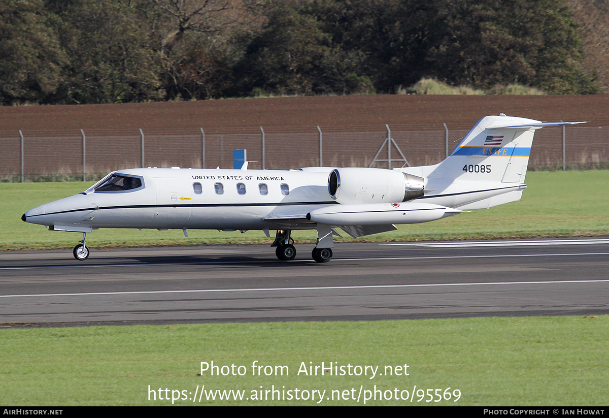 Aircraft Photo of 84-0085 / 40085 | Gates Learjet C-21A (35A) | USA - Air Force | AirHistory.net #95569