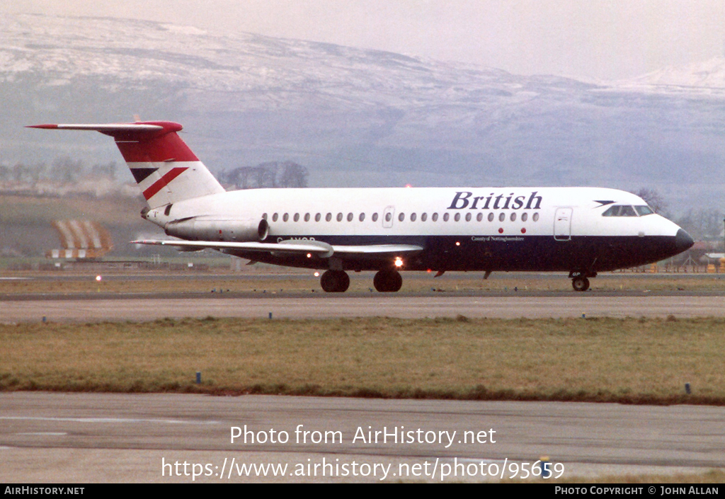 Aircraft Photo of G-AVGP | BAC 111-408EF One-Eleven | British Airways | AirHistory.net #95659