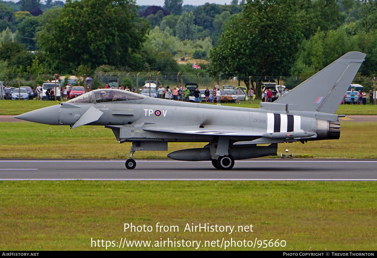 Aircraft Photo of ZK308 | Eurofighter EF-2000 Typhoon FGR4 | UK - Air Force | AirHistory.net #95660