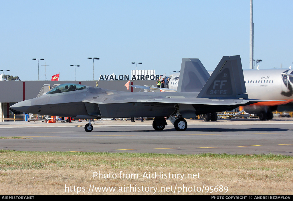 Aircraft Photo of 10-4194 | Lockheed Martin F-22A Raptor | USA - Air Force | AirHistory.net #95689