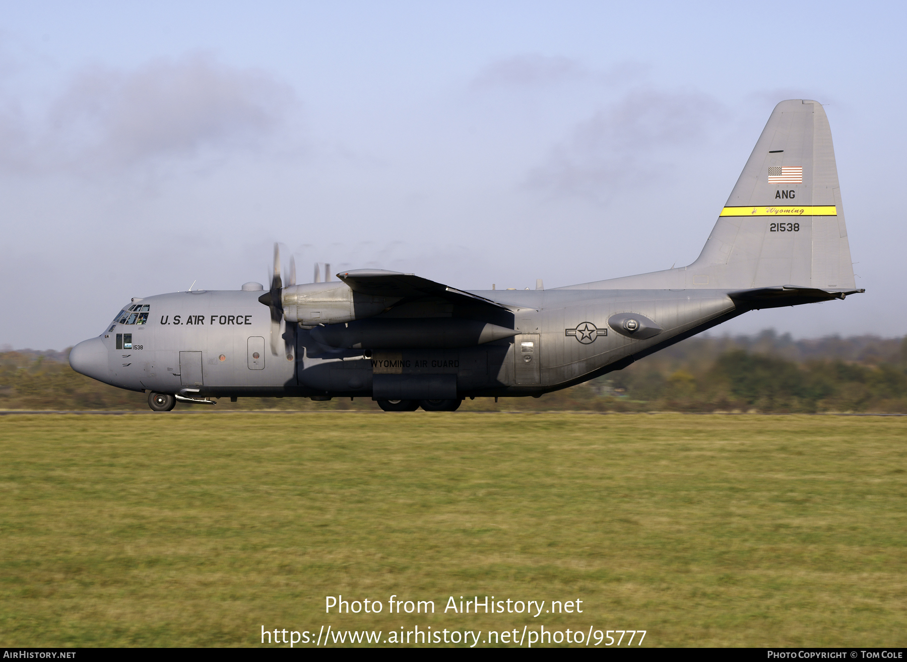 Aircraft Photo of 92-1538 / 21538 | Lockheed C-130H Hercules | USA - Air Force | AirHistory.net #95777