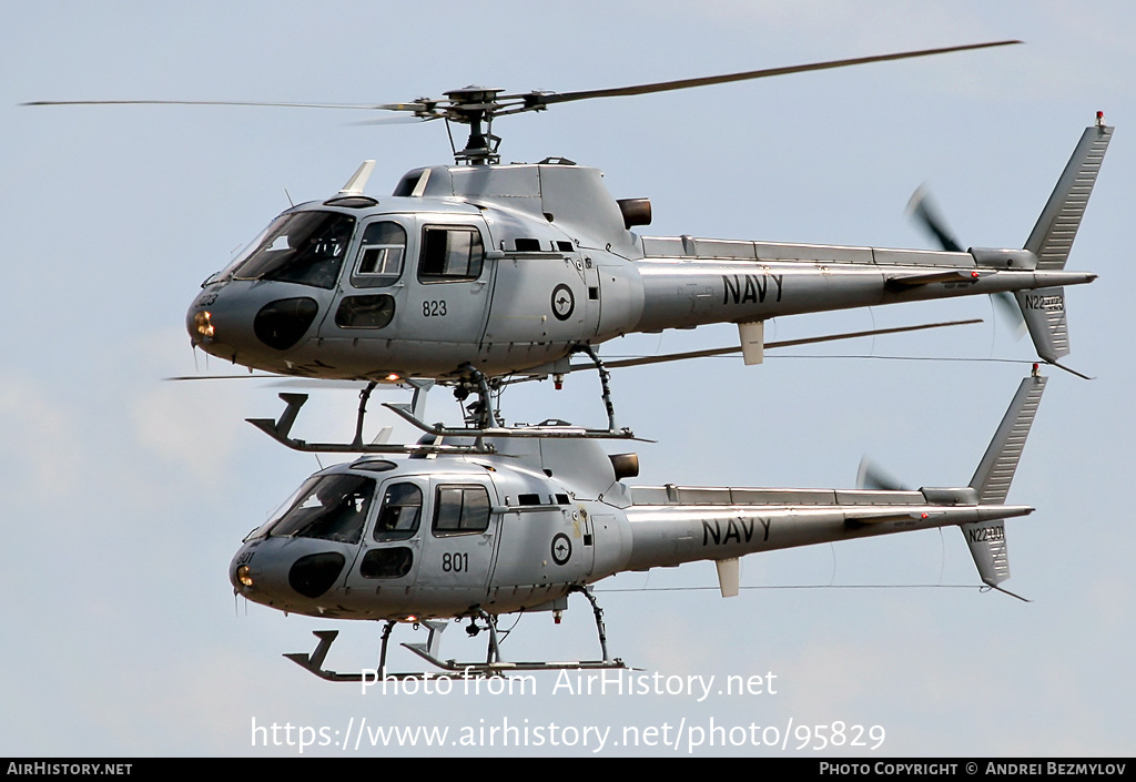 Aircraft Photo of N22-023 | Aerospatiale AS-350B Squirrel | Australia - Navy | AirHistory.net #95829