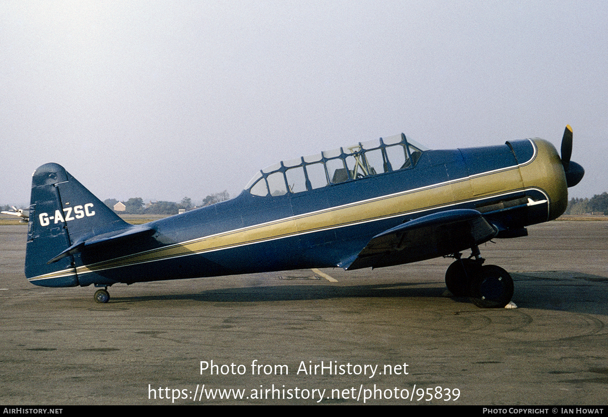 Aircraft Photo of G-AZSC | North American AT-16 Harvard IIB | AirHistory.net #95839