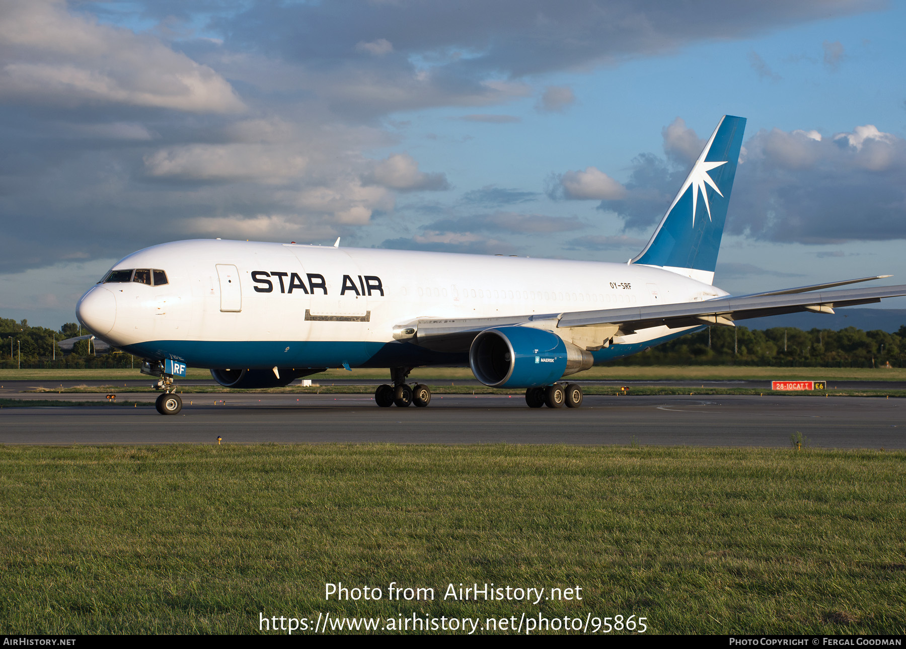 Aircraft Photo of OY-SRF | Boeing 767-219/ER(BDSF) | Star Air | AirHistory.net #95865