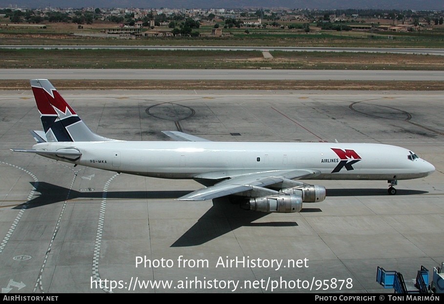 Aircraft Photo of 9G-MKA | Douglas DC-8-55(F) | MK Airlines | AirHistory.net #95878