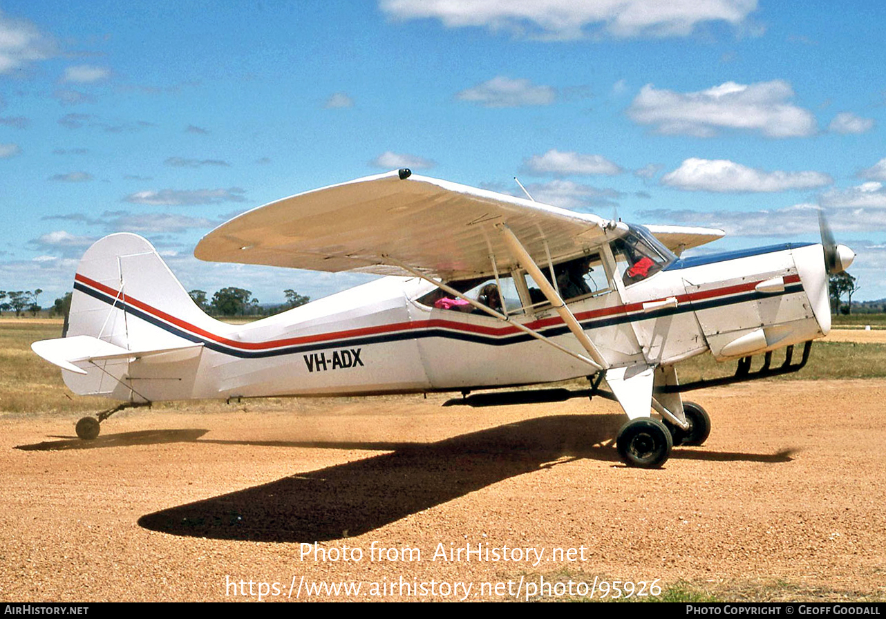 Aircraft Photo of VH-ADX | Auster J5 Cirrus Autocar | AirHistory.net #95926