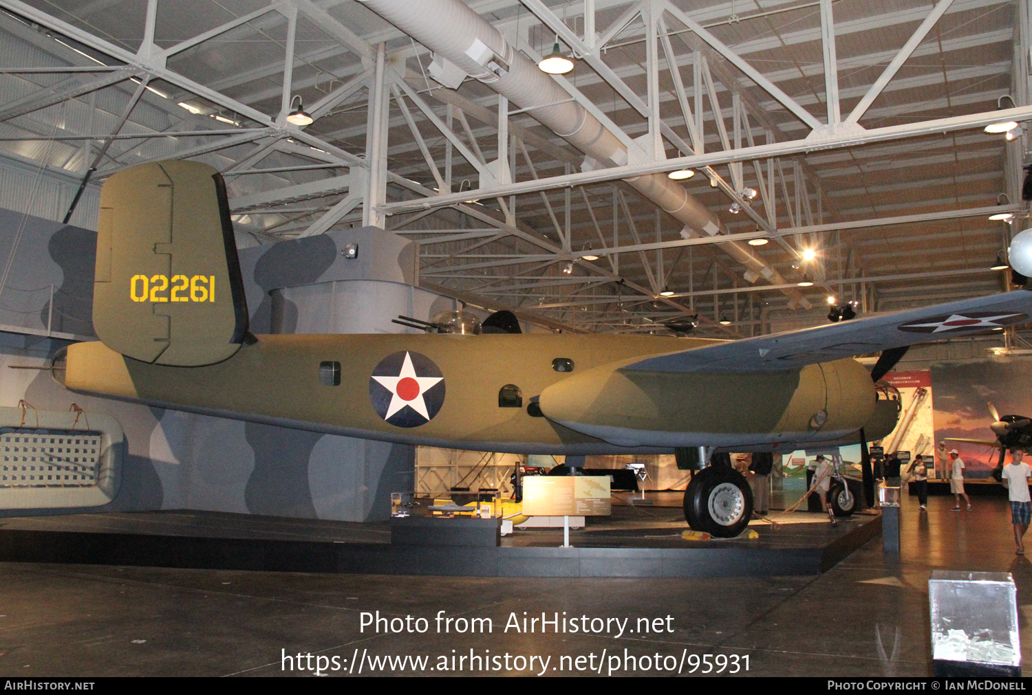 Aircraft Photo of 02261 | North American B-25J Mitchell | USA - Air Force | AirHistory.net #95931