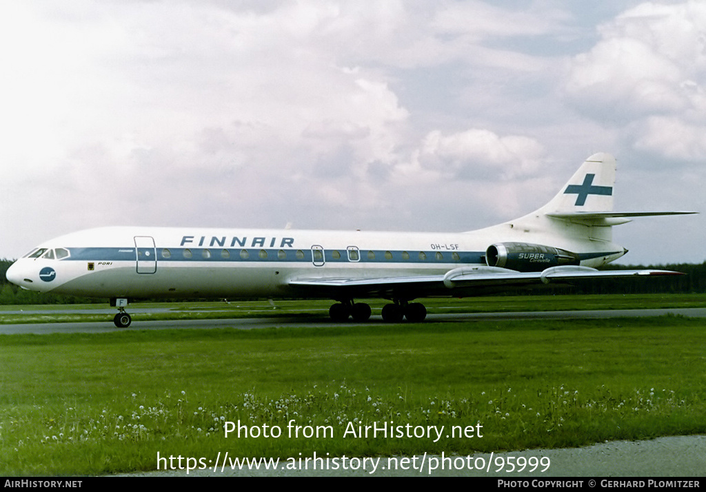 Aircraft Photo of OH-LSF | Sud SE-210 Caravelle 10B3 Super B | Finnair | AirHistory.net #95999