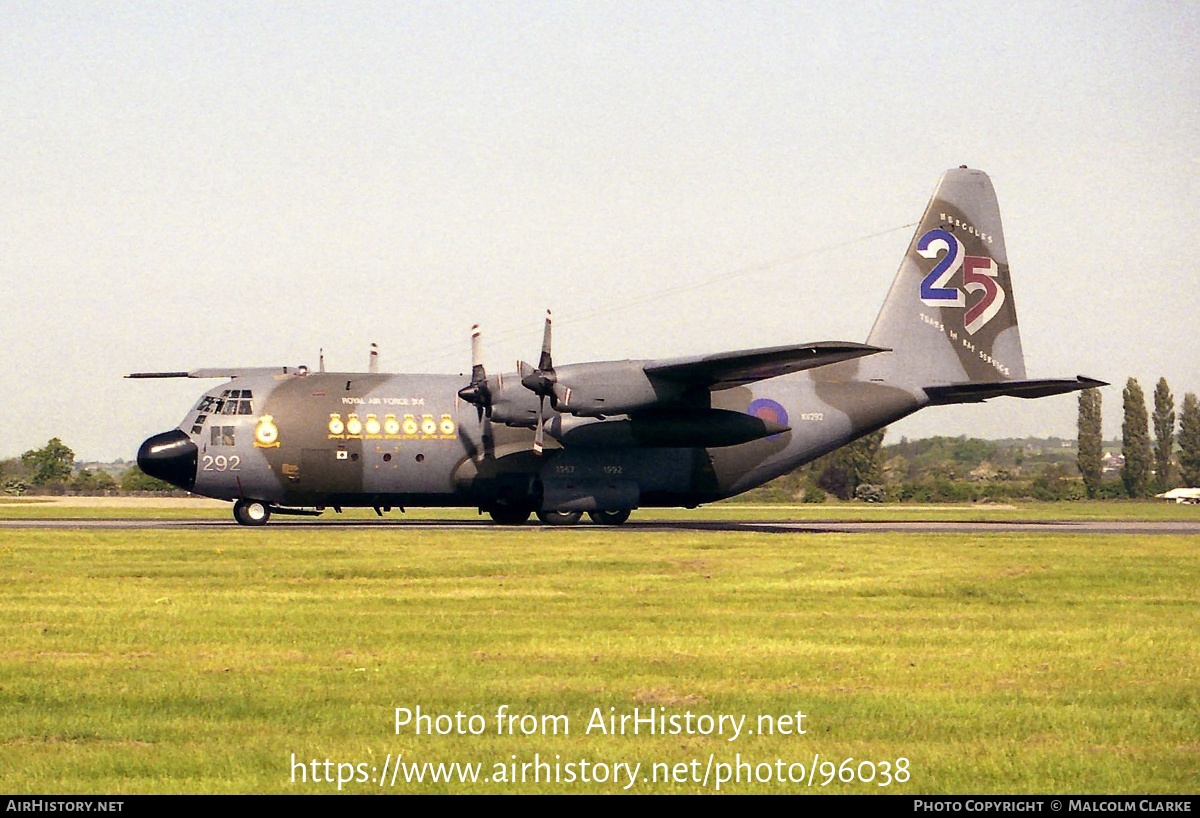 Aircraft Photo of XV292 | Lockheed C-130K Hercules C1P (L-382) | UK - Air Force | AirHistory.net #96038