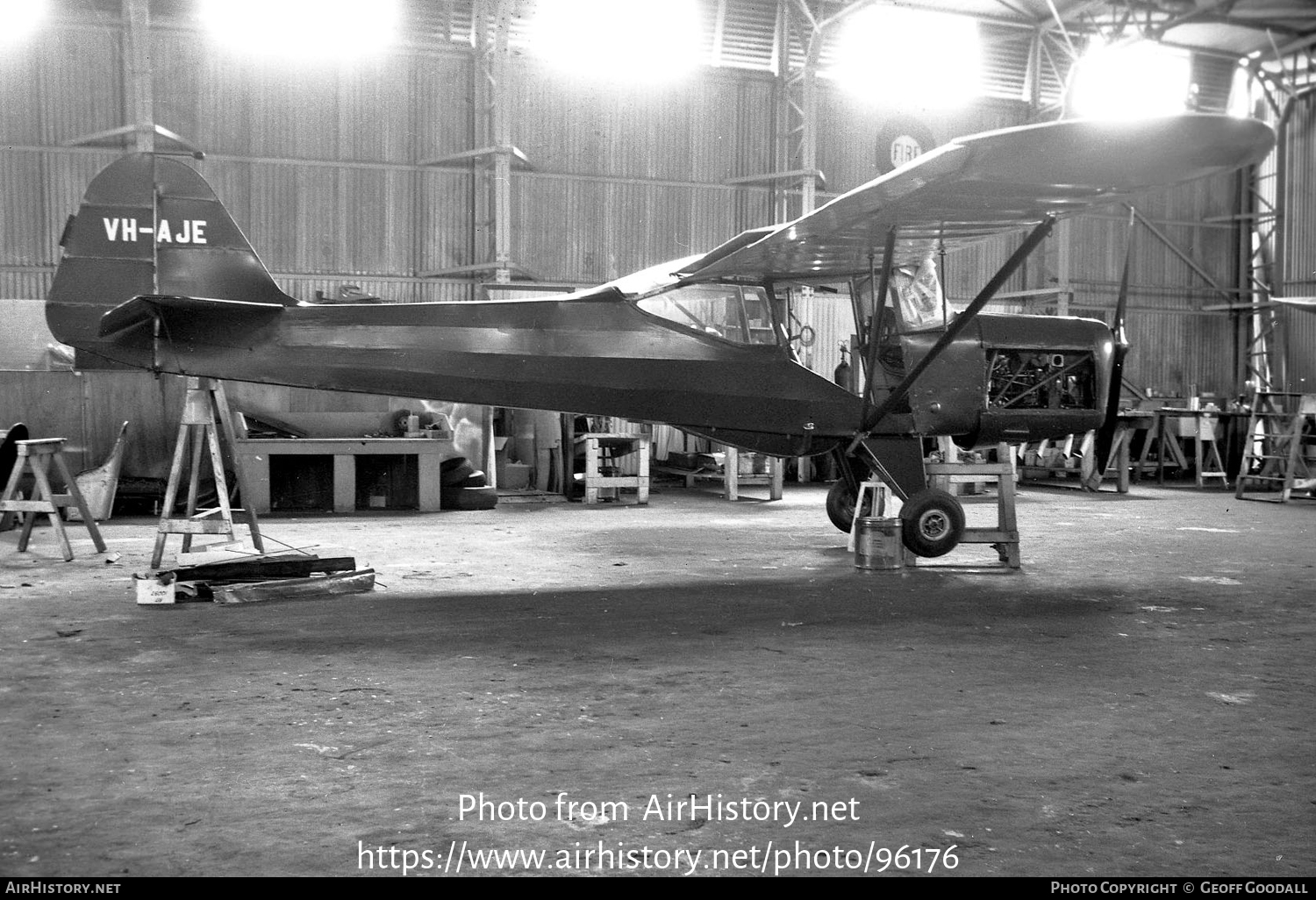 Aircraft Photo of VH-AJE | Auster J-1 Autocrat | AirHistory.net #96176