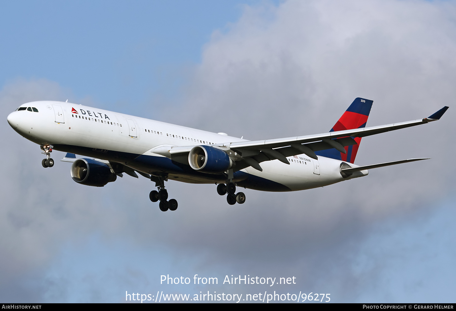 Aircraft Photo of N810NW | Airbus A330-323 | Delta Air Lines | AirHistory.net #96275